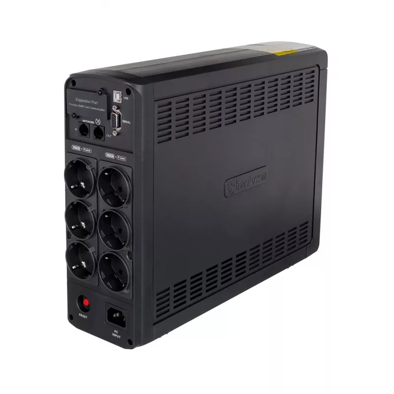 CyberPower CP1600EPFCLCD USV (unterbrechungsfreie Stromversorgung) Line-Interactive 1,6 kVA 1000 W 6 AC-Ausgänge