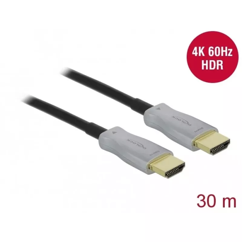 Active Optical Kabel HDMI DeLOCK 85049 4K 60 Hz 30 m