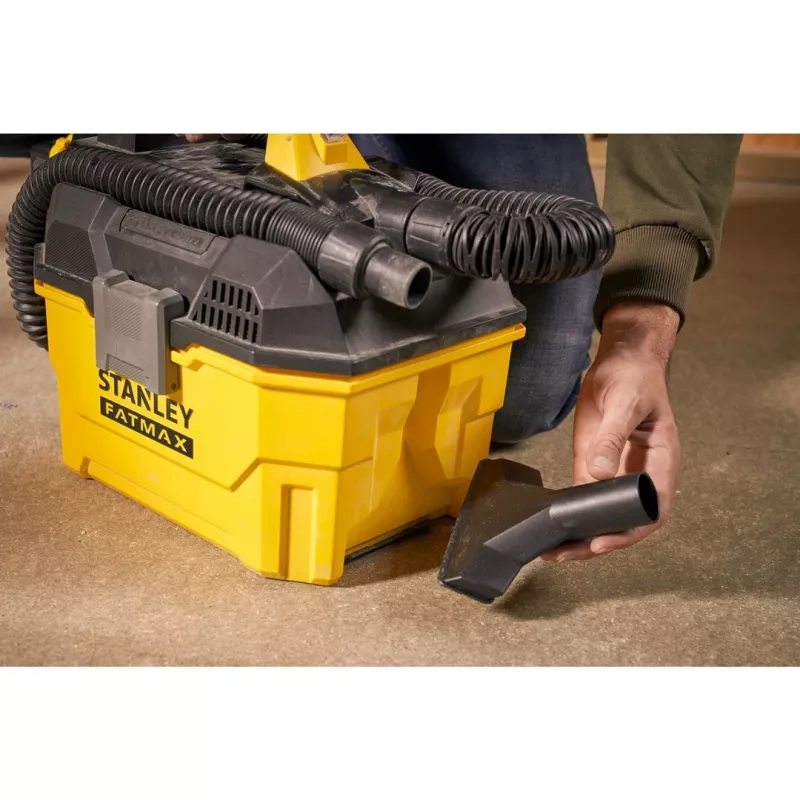 Stanley FATMAX SFMCV002B-XJ Staubsauger 7,5 L Trommelstaubsauger Nass- & Trockensauger ohne Beutel