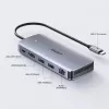 UNITEK Aktiver Hub USB-C 10GBPS,M.2,HDMI, PD 100W