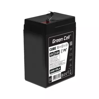 UPS-Batterie Versiegelte Blei-Säure Grün Cell AGM6V5AH-J 6 V 5 Ah