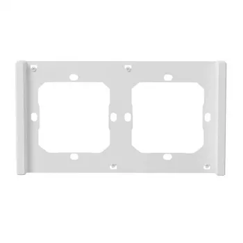 Wandschalterrahmen Sonoff M5-80 2-fach weiß für 2-Modul-Installation