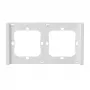 Wandschalterrahmen Sonoff M5-80 2-fach weiß für 2-Modul-Installation