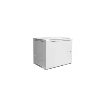 Wandmontierter Rack-Schrank Allied Telesis DN-W19 12U lichtgrau, 12U Einbauhöhe, Wandmontage-Design