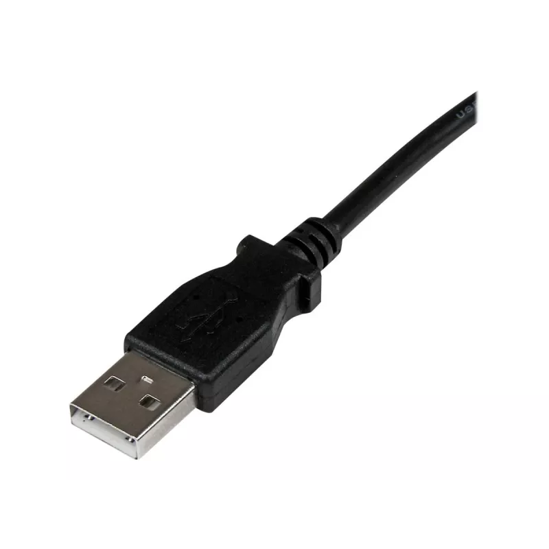 StarTech.com 3m USB 2.0 A auf rechtwinkliger B Kabel – M/M, 3 m, USB A, USB B, USB 2.0, Schwarz