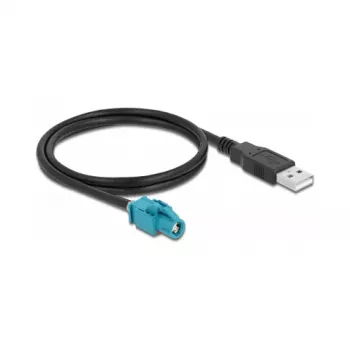 HSD Z Kabel Buchse auf USB 2.0 Typ-A Stecker 1m DeLOCK