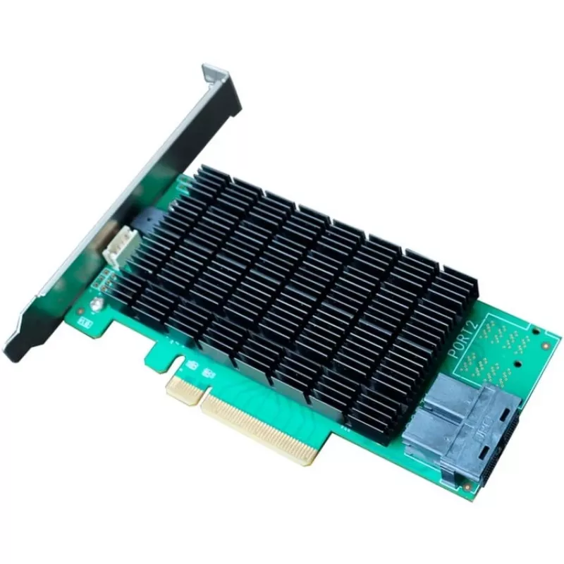 HighPoint Rocket 710L 8x Port zu PCIe 3.0 x8 12Gb/s SAS DAS - Serial Attached SCSI (SAS) - SAS1