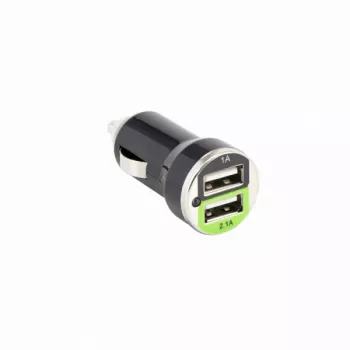 Sbox CC-221B Dual USB Autoladegerät CC-221B Schwarzberry Schwarz