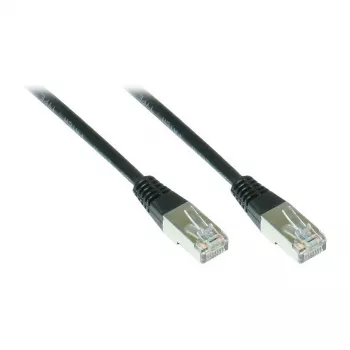 Good Connections Alcasa GOOD CONNECTIONS - Patchkabel - RJ-45 (M) - RJ-45 (M) - 0,5 m - SFTP - (Kategorie 5e) - schwarz (855S-005)