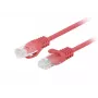 Lanberg PCU6-20CC-0100-R Netzwerkkabel Rot 1 m Cat6 U/UTP (UTP)
