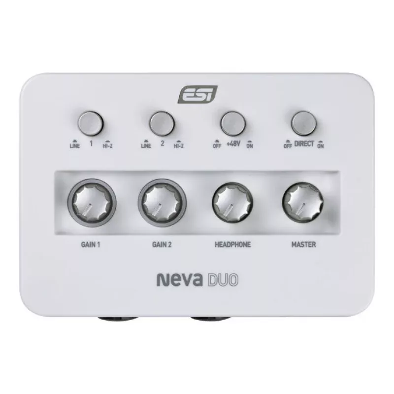 ESI Neva DUO USB-Audio-Interface, 2x Eingang