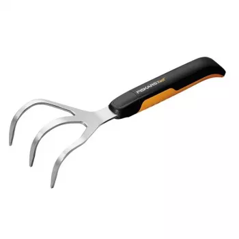 Fiskars Xact Schwarz, Edelstahl Handgrubber
