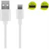 Wentronic 59130 2m USB A USB C Stecker Stecker Weiß USB-Kabel (59130)