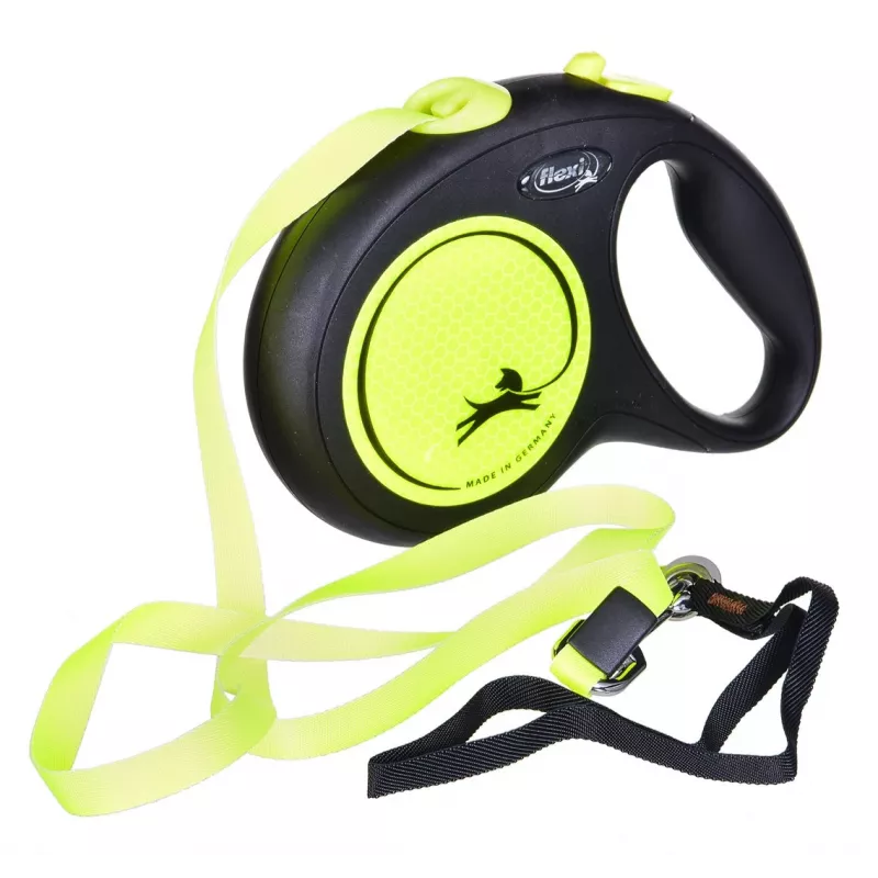 FLEXI neu Neon L – Rollleine – 5 m