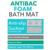 Badematte Beldray LA032722UFFEU7 Antibac Foam – Badezimmer-Bodenmatte mit antibakterieller Schaumoberfläche