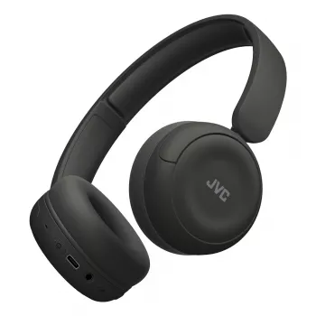 Headset JVC HA-S59W — kabelgebunden & kabellos Bluetooth, USB‑C, supra-aural, 20–20000 Hz, 1,2 m Kabel, 148 g, schwarz