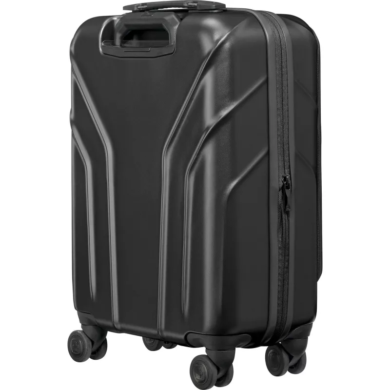 Kompakter Hartschalen-Handgepäck-Trolley Wenger Amplix 653323 — schwarz, kompakt