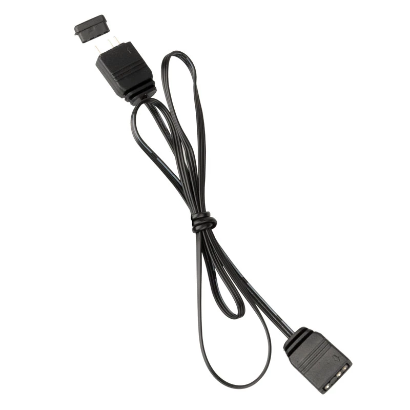 ARGB 3-Pin-Verlängerungskabel 50 cm — Kolink, 5V, Schwarz