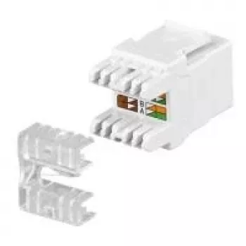 Keystone-Buchse GOOBAY Cat5 UTP mit LSA-Anschluss, weiß
