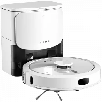 AENO Saugroboter RC4S: Nass- und Trockenreinigung, smarte Steuerung per AENO App, HEPA-Filter, 2-in-1-Tank