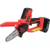 Akku-Kettensäge YATO YT-828135 — 18V Li-Ion 2Ah, 10 cm Schiene, 3200 U/min, 4,8 m/s Kettengeschwindigkeit, 26 Glieder