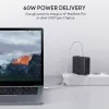 PA-D3 Wandladegerät 2xUSB Power Delivery (1xUSB+1xUSB C) 5,4A 60W Dynamic Detect