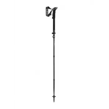 Trekkingstöcke Leki Sherpa FX verstellbar 120–140 cm, schwarz