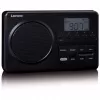 Tragbares Radio Lenco MPR-035BK — FM/AM, Netz- und Batteriebetrieb, 2,5-Zoll-LCD, 20 FM-Senderspeicher, 3,5-mm-Ausgang