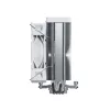 CPU-Luftkühler Montech NX400, 120-mm-Lüfter, Weiß, Maße 156×74×120 mm, TDP 270 W