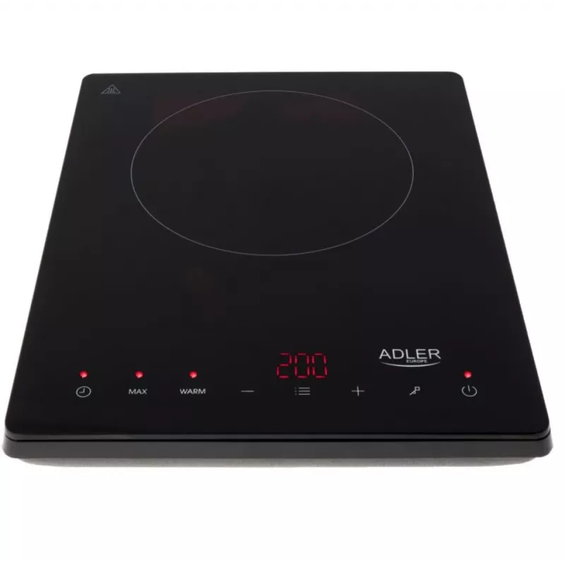 Adler AD 6513 Kochfeld Schwarz Tischgerät 29 cm Zone Induktionskochfeld 1 Zone(n)
