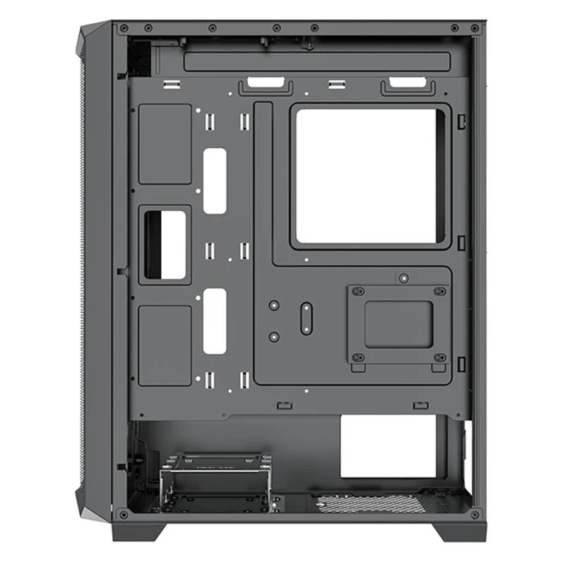 Case|XILENCE|ATX/micro ATX/Mini-ITX|Schwarz|Midi Tower|PC|XG161