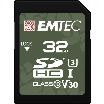 Flash-Speicher Emtec 32 GB UHS-I SDHC Class 10 V30