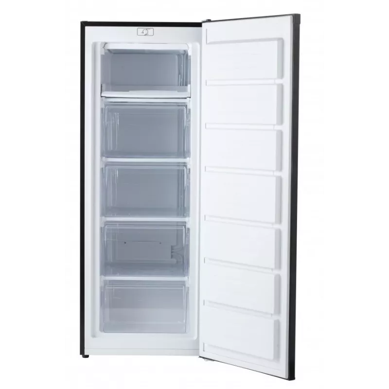 Upright freezer MPM MPM-182-ZS-13, 168 L capacity, freestanding, reversible door, 1430×550×580 mm, energy class E