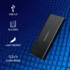M.2 SATA SSD-Gehäuse QOLTEC 51854 USB 3.0 werkzeuglos