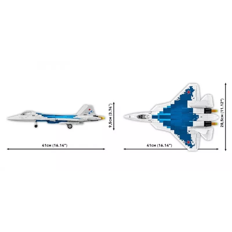 Bausatz Cobi SU-57 Felon, 928 Teile – Cobi Modell COBl-5909