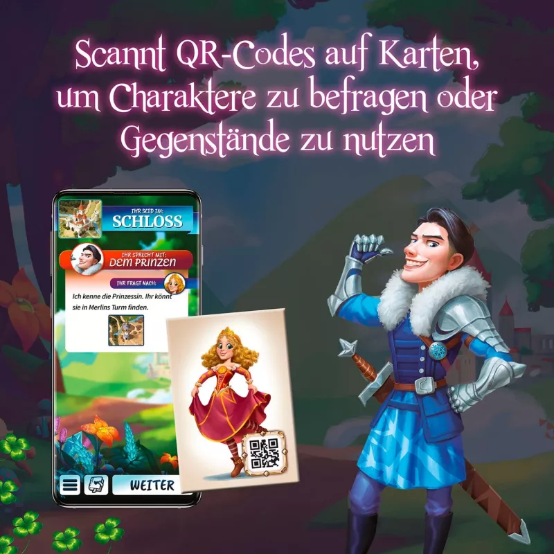 Kids Chronicles - Auf der Suche nach den Mondsteinen, Brettspiel