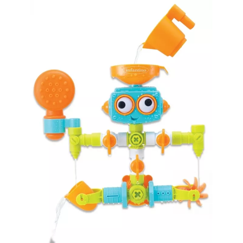Bade-Roboter mit Dusche