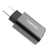 UNITEK Y-A025CGY Kabel-Interface/Gender-Adapter USB Type-C auf USB Type-A, Metall