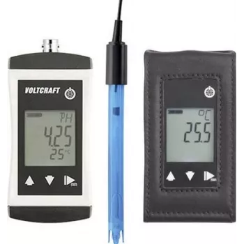 VOLTCRAFT KBM-110 + TG-400 pH-Messgerät Redox (ORP), Temperatur, pH-Wert
