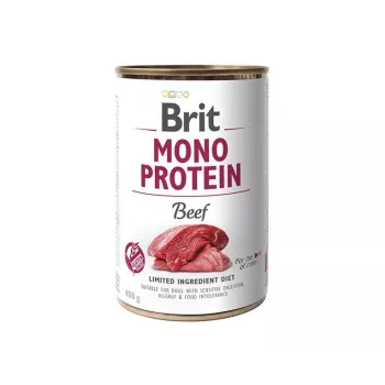 BRIT Mono Protein Beef - Nassfutter für Hunde - 400 g