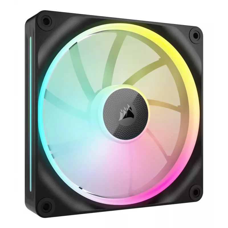 CORSAIR iCUE Link LX140 ARGB 140mm Gehäuselüfter – 2er-Pack, Schwarz