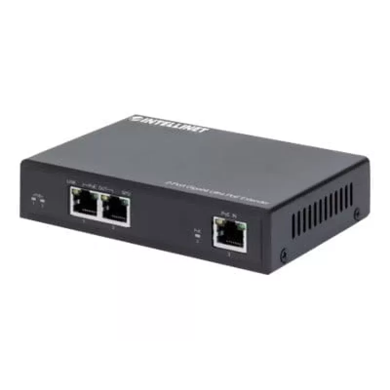 Netzwerksender Intellinet 2-Port Gigabit Ultra PoE Extender