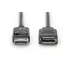 Digitus ASSMANN - DisplayPort-Verlängerungskabel - DisplayPort (M) - DisplayPort (W) - 2 m (DisplayPort 1.2) - vergossen - Schwarz (AK-340200-020-S)