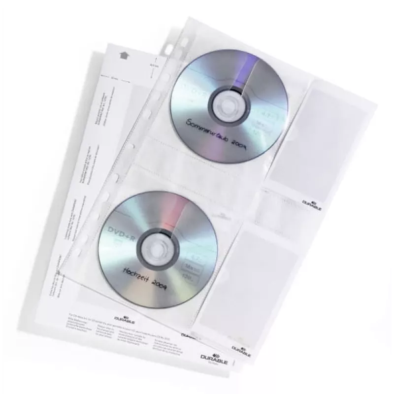 CD-Hülle Durable 522219 transparent