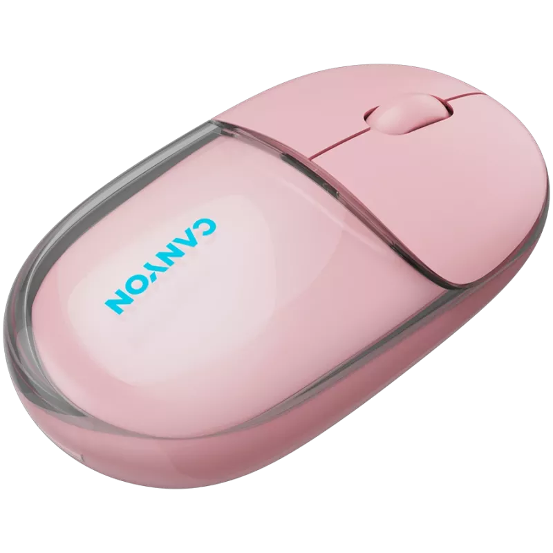 CANYON Maus OnClick 24 BT/ Wireless Transparent/Pink