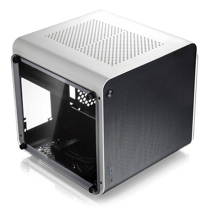 Computergehäuse Raijintek METIS EVO TG Mini-ITX, weiß