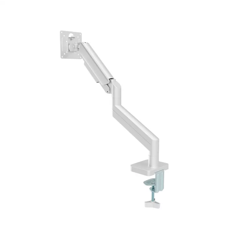 Monitorhalterung Gembird MA-DA1-04-W Klemmständer für 17-Zoll–32-Zoll Bildschirme, VESA 75x75–100x100, max. Traglast 10 kg, weiß