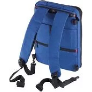 City-Rucksack TROIKA SAFTSACK Blau — Polyester, 270×53×365 mm