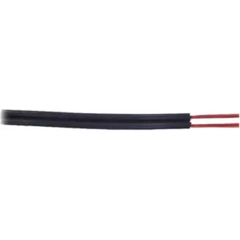 Lautsprecherkabel ShiverPeaks 21106-CCA 2x0,75 mm² CCA schwarz 100 m