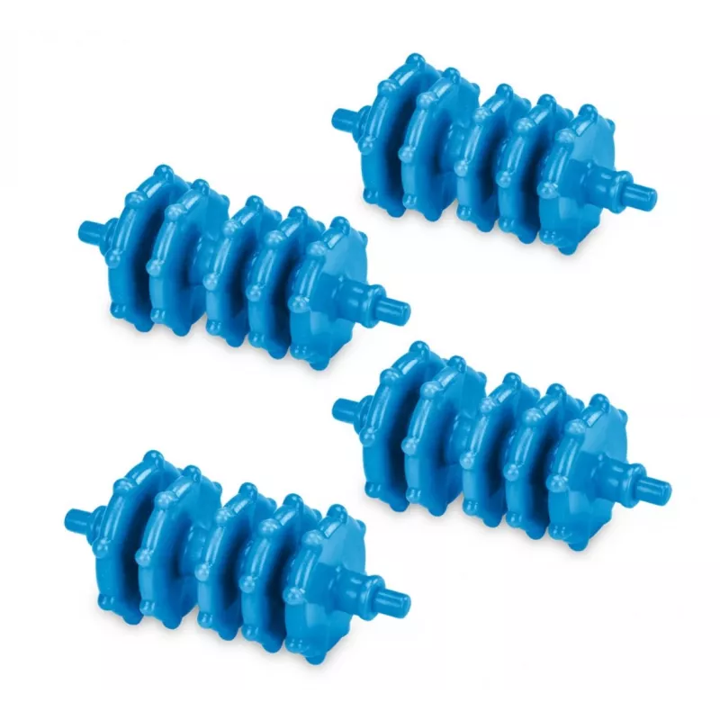 MPM MMS-01 Fußmassagegerät Blau, Weiß